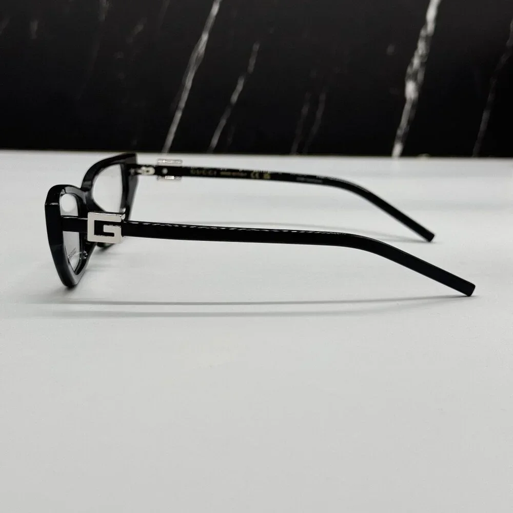 NEW GUCCI EYEGLASSES GG1683O 001 WOMEN BLACK EYEWEAR GUCCI